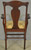 SOLD Set of 6 Oak Formal Queen Anne Dining Chairs