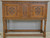 SOLD Carved Oak Server / Flat Screen TV Stand