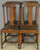 SOLD Set of 4 Oak Empire Dining Chairs