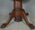 SOLD Round Oak Claw Foot Victorian Banquet Table w/4 Leaves – Opens 100 Inches
