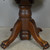 SOLD Victorian Round Oak Claw Foot Banquet Dining Table