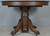 SOLD Victorian Round Oak Claw Foot Banquet Dining Table