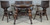 SOLD Rare Solid Oak Monastery Carved Parlor Suite