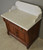SOLD Victorian Eastlake Marble Top Commode / Wash Stand