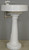 SOLD Victorian Oval Pedestal Sink by Standard