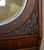 SOLD Victorian Oak Curved Glass Side by Side Secretary Desk