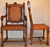 SOLD Heavily Carved 16 Piece Oak Dining Set by Berkey & Gay
