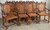 SOLD Heavily Carved 16 Piece Oak Dining Set by Berkey & Gay