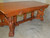 SOLD Oak R.J.Horner Carved Standing Griffin Library Table