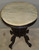SOLD Victorian Oval Marble Top Parlor Stand