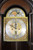 SOLD Mahogany Double Weight Grandfather Clock with Chimes