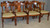 SOLD Set of 8 Formal Empire Dining Chairs
