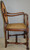 SOLD Carved Unusual Walnut Decorator Chair