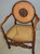 SOLD Carved Unusual Walnut Decorator Chair