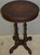 SOLD Victorian Walnut Round Lamp Table / Nightstand