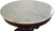 SOLD Empire Mahogany Marble Top Round Center Table