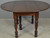 SOLD Solid Black Walnut Drop Leaf Dining Table – Civil War Era