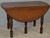 SOLD Solid Black Walnut Drop Leaf Dining Table – Civil War Era