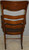 SOLD Tall Oak Solid Seat Rocking Chair