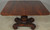 SOLD Flame Mahogany Empire Drop Leaf Unusual Table - Pre-Civil War
