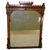 Victorian Burl Walnut Mantle Mirror