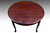SOLD Mahogany Queen Anne Chippendale Round 48 Dining table