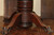 SOLD Victorian Oak Claw Foot Round 45 Inch Table with 2 Leaves