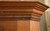 SOLD Walnut American Early Corner Cupboard Storage Cabinet