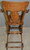 SOLD Oak Children’s Press Back Up and Down High Chair