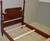 SOLD Pair of Twin Mahogany Poster Beds