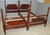 SOLD Pair of Twin Mahogany Poster Beds