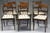SOLD Set of 6 Period Regency Dining Chairs