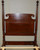 SOLD Pair of Unbelievable Solid Mahogany Extra Tall Twin Poster Beds