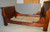 SOLD Period Empire Full Size Sleigh Bed