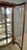 SOLD Victorian Oak Carved Pillar Claw Foot Mirror Back China Cabinet