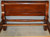 SOLD Period Empire Flame Mahogany Sleigh Bed
