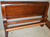 SOLD Period Empire Flame Mahogany Sleigh Bed
