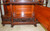 SOLD  Mahogany Herter Style Heavily Carved Etagere