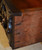 SOLD  Mahogany Herter Style Heavily Carved Etagere