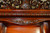 SOLD  Mahogany Herter Style Heavily Carved Etagere