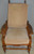 SOLD Carved Oak Morris Chair