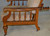 SOLD Carved Oak Morris Chair