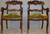 SOLD Pair of Period Empire Carved Arm Chairs – Civil War Era