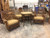 SOLD Four Piece Sofa Set