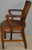 SOLD Oak Lawyers Bankers Victorian Arm Chair
