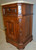 SOLD Victorian Burl Walnut Marble Top Half Commode Night Stand