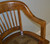 SOLD Oak Lawyers Refinished Bankers Office Swivel Chair