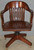 SOLD Antique Mahogany Bankers/Lawyers Swivel Tilt Office Chair