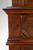 SOLD Carved Oak Bar Cabinet with Flowers