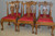 SOLD Set of 6 Oak Chippendale Dining Chairs – Rare